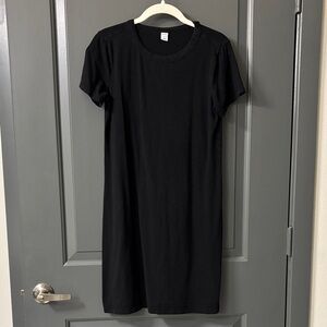 Old Navy Black T-Shirt Dress